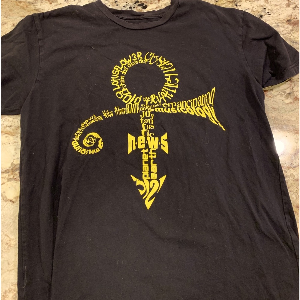 The Prince Estate. Size medium black t-shirt
